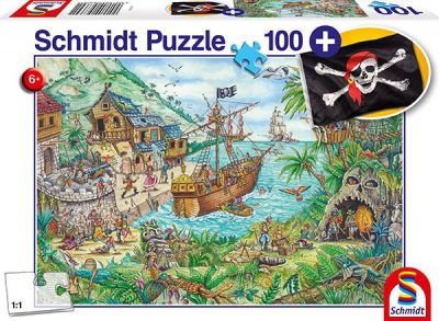Schmidt Pirate cove (pirate flag) 100db-os puzzle (56330) (18904-184)