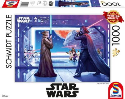 Schmidt Star Wars Obi Wan's Final Battle 1000 db-os puzzle (4001504599539)