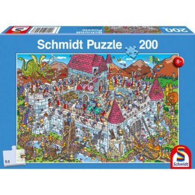 Schmidt View into the knight´s castle 200 db-os puzzle (56453)