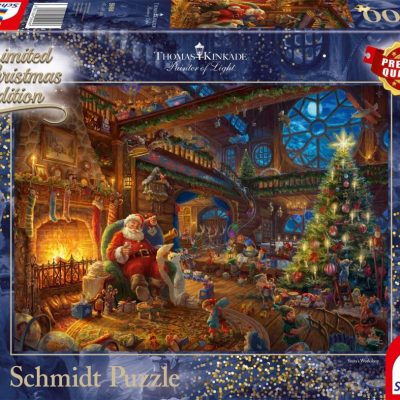 Schmidt Santa Claus and his elves (Limitált kiadás) 1000 db-os puzzle (59494