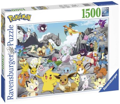 Ravensbuger Pokémon Classics 1500db-os puzzle (16784)