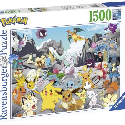 Ravensbuger Pokémon Classics 1500db-os puzzle (16784)