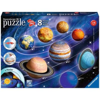 Ravensburger A Naprendszer 3D-s 522db-os puzzle (116683)