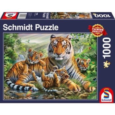 Schmidt Tiger and Cubs 1000 db-os puzzle (4001504589868)