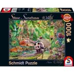 Schmidt Asian Wildlife 1000 db-os puzzle (4001504599621)