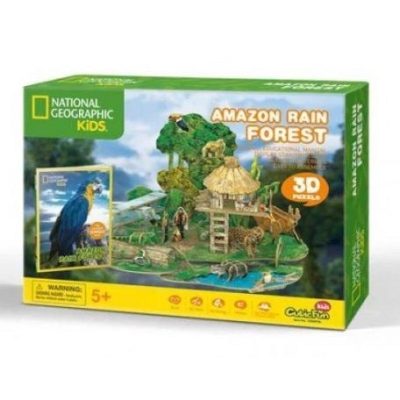 BonsaiBp 3D puzzle Amazon őserdő 67db-os puzzle (3D-DS0979)