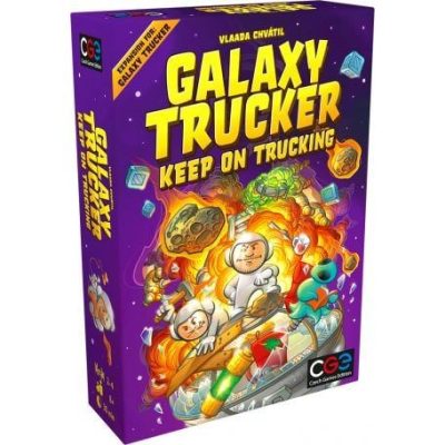 Czech Games Edtion Galaxy Trucker Keep on Trucking angol nyelvű társasjáték (8594156310646)