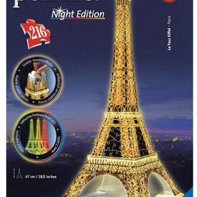 Ravensburger világító Eiffel torony 3D puzzle 216db-os (88017)