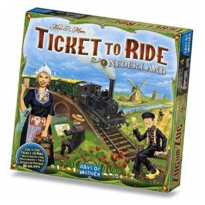 Days of  Wonder Ticket to Ride Map Collection 4: Nederlands társasjáték (GAM37589)