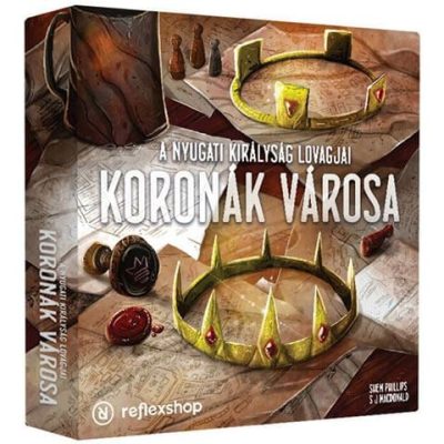 Asmodee A Nyugati királyság lovagjai: Koronák városa társasjáték kiegészítő (GGPWKCOC)
