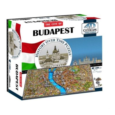 4D Cityscape Budapest puzzle (GK2008)