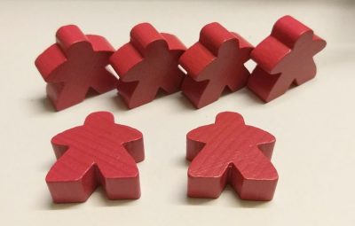 Hans im Glück Carcassonne Big-Meeple set piros kiegészítő (19297182)