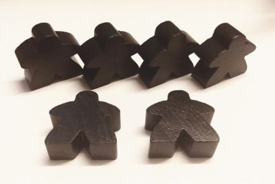 Hans im Glück Carcassonne Big-Meeple set fekete kiegészítő (19299182)