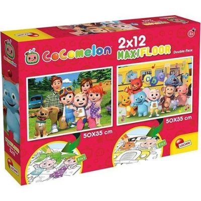 Lisciani Giochi Cocomelon Maxi puzzle - Sétáljunk! 2x12db-os szett (LIS91126)