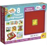 Lisciani Giochi Carotina Baby: progresszív puzzle - Állatok (LIS95476)