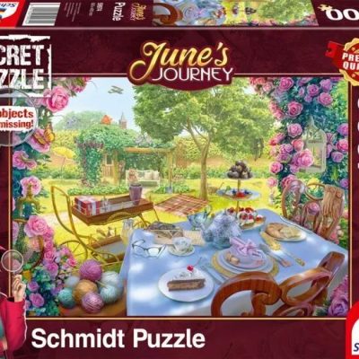 Schmidt Tea a kertben puzzle 1000db (59974)