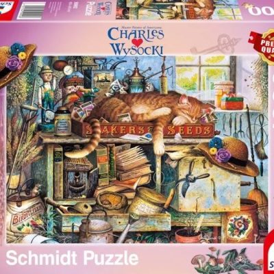 Schmidt Remington a kertész 1000db-os puzzle (59992)