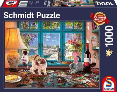 Schmidt Puzzlers Desk 1000 db-os puzzle (58344