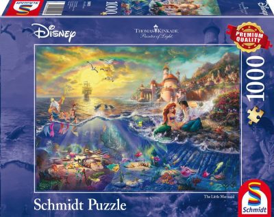 Schmidt Disney Ariel a kis hableány 1000 db-os puzzle (59479