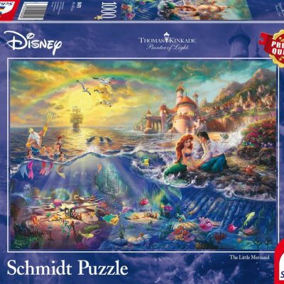 Schmidt Disney Ariel a kis hableány 1000 db-os puzzle (59479