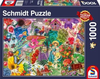 Schmidt Happy Gardening 1000db-os puzzle(57383)