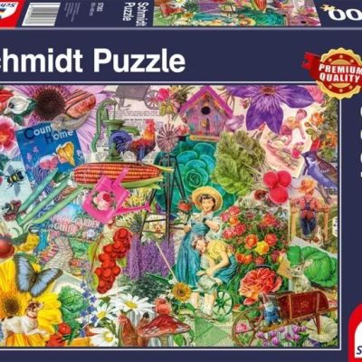 Schmidt Happy Gardening 1000db-os puzzle(57383)