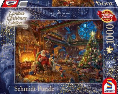 Schmidt Santa Claus and his elves (Limitált kiadás) 1000 db-os puzzle (59494