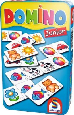 Schmidt domino junior fémdobozban (12800184)