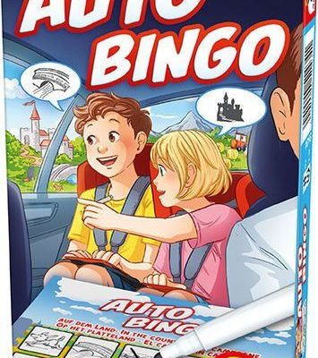 Schmidt Auto-Bingo angol nyelvű társasjáték (18926-184)