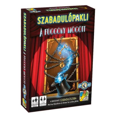 dV Giochi Szabadulópakli: A függöny mögött társasjáték (DAV34125)