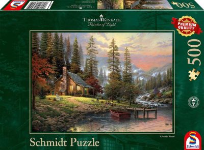 Schmidt Békés visszavonulás kirakós (Thomas Kinkade) 500 db (58455)