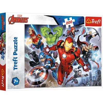 Trefl Marvel: Hatalmas Bosszúállók 200db-os puzzle (13260)