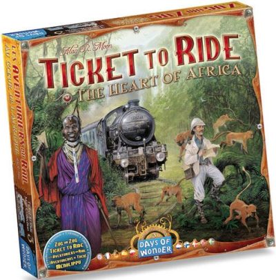 Days of Wonder Ticket to Ride Map Collection: 3 The Heart of Africa angol nyelvű kiegészítő (15330-184)