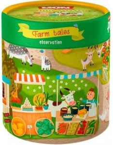 Mon - Farm 50db-os puzzle és társasjáték (MON200111)