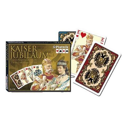 Piatnik Luxus römi kártya Kaiser Jubiläum minta 2x55 lap (213847)