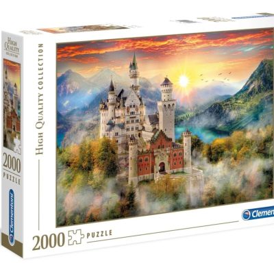 Clementoni Neuschwanstein kastély HQC 2000db-os puzzle (32559)