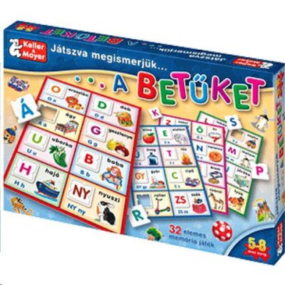 Keller & Mayer Játszva megismerjük a betűket társasjáték (712116)