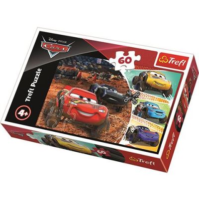 Trefl Verdák 3: Villám McQueen és barátai puzzle 60db-os (17327)