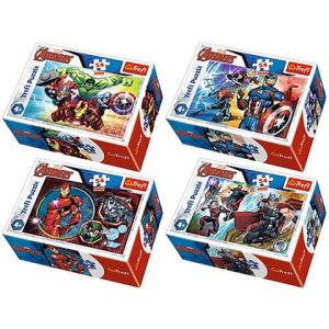 Trefl Bosszúállók 54db-os mini puzzle 4 féle (54166)