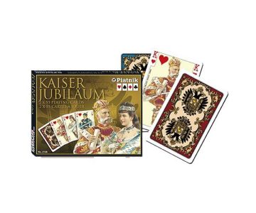 Piatnik Luxus römi kártya Kaiser Jubiläum minta 2x55 lap (213847)