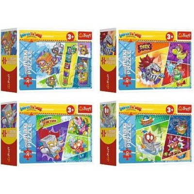 Trefl Super Spies mini maxi 20db-os puzzle 4 féle (56031)