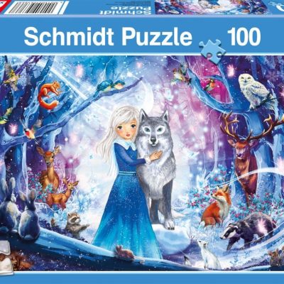 Schmidt A princess in the snowy forest puzzle 100db (56386)