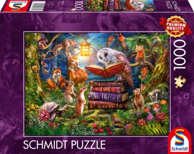 Schmidt Bedtime stories in the woods puzzle 1000db (59779)