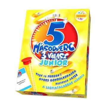 Megableu: 5 másodperc 3 válasz junior társasjáték