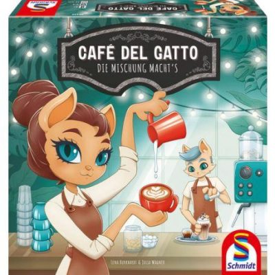 Schmidt Café del Gatto német nyelvű társasjáték (49430)