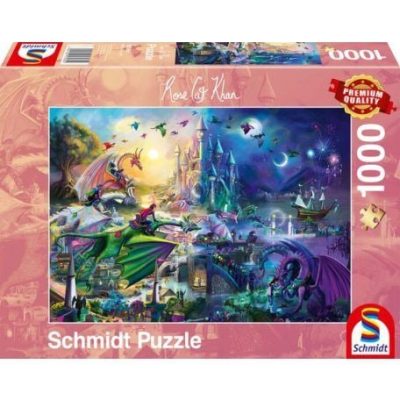 Schmidt Nightly dragon competition 1000 db-os puzzle(57585)