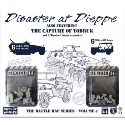 Days of Wonder Memoir 44 Disaster at Dieppe angol nyelvű társasjáték kiesgészítő (824968118757)