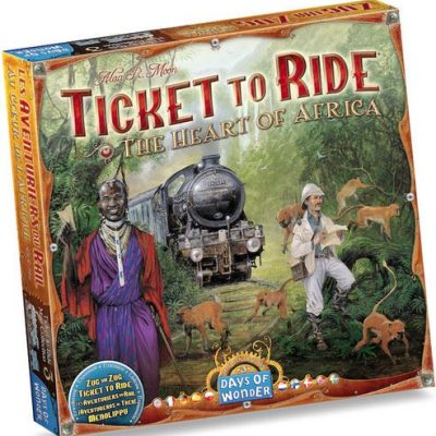 Days of Wonder Ticket to Ride Map Collection: 3 The Heart of Africa angol nyelvű kiegészítő (15330-184)