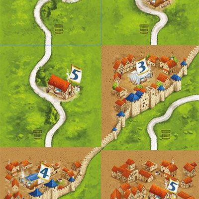 Hans im Glück Carcassonne - Die Bader Carcassonne német nyelvű társasjáték (19101-183)