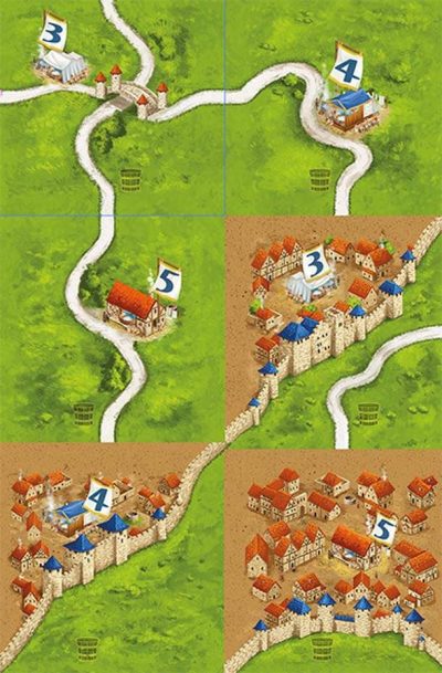 Hans im Glück Carcassonne - Die Bader Carcassonne német nyelvű társasjáték (19101-183)